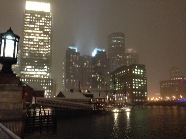 Photo: Snowing in Boston